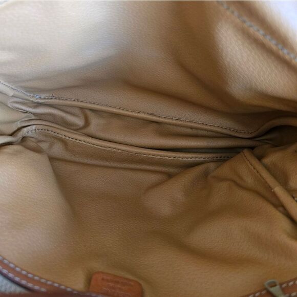 Celine Vintage Macadam Messenger Bag Brown - Picture 12 of 16